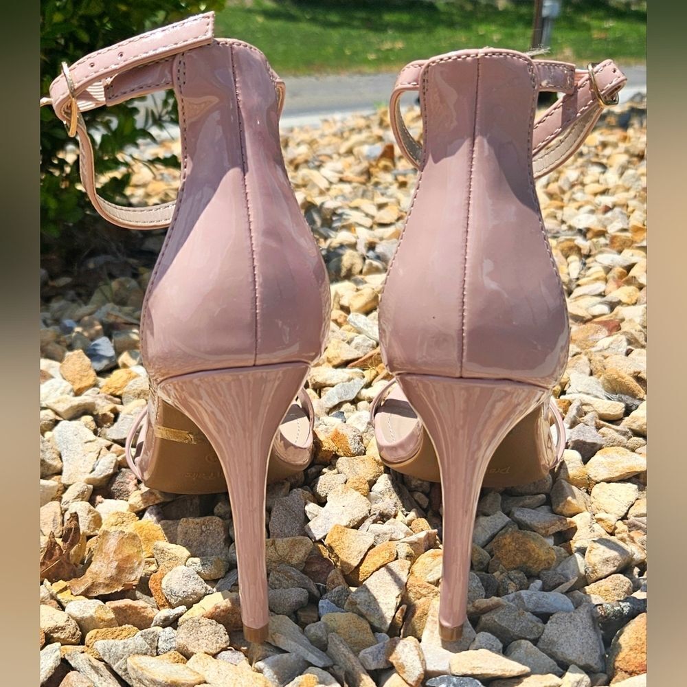 Dream Pairs KARRIE ankle strap Stiletto high heels size 8.5 PINK - Picture 9 of 16